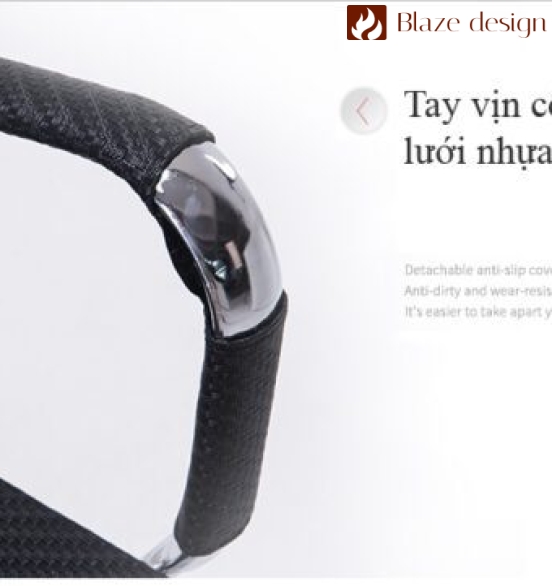 Ghế họp VGL2001 chân quỳ lưng lưới thấp